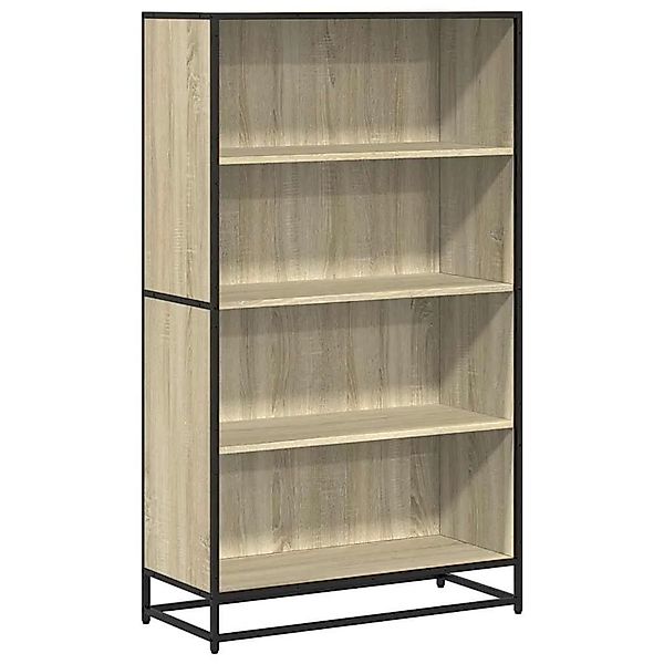vidaXL Bücherregal Sonoma-Eiche 80,5x35x139 cm Holzwerkstoff 3300846 günstig online kaufen