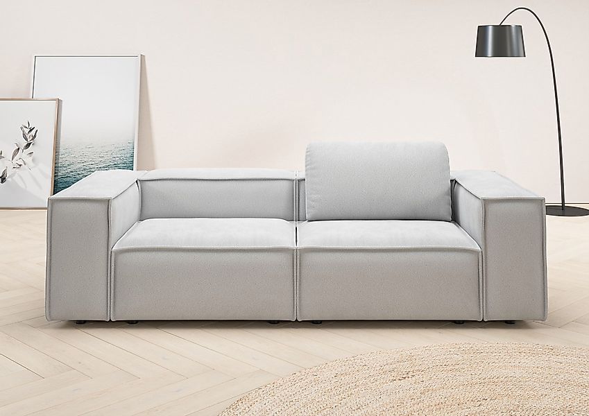 Home affaire 2-Sitzer "Watertown, modernes Sofa 246 cm breit, auch in Feinc günstig online kaufen