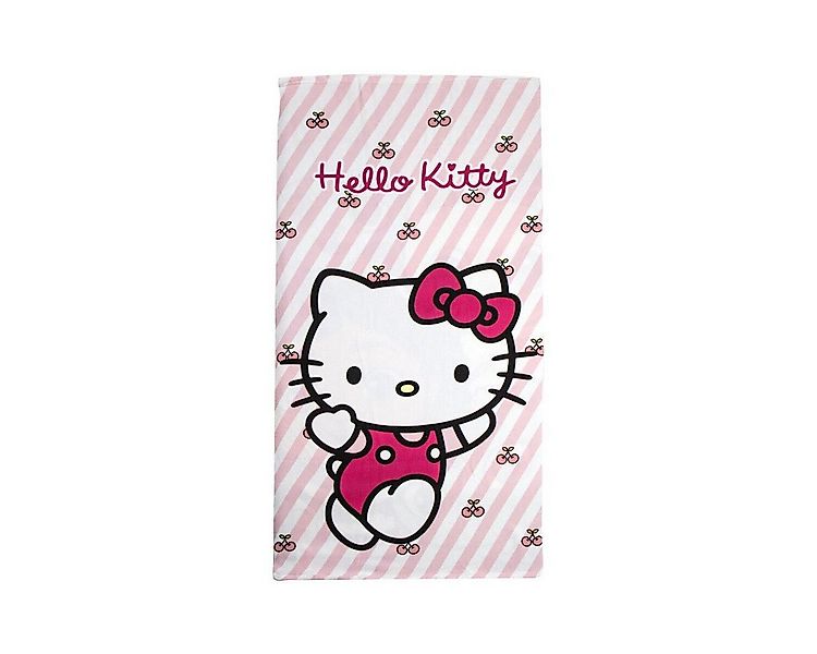 Hello Kitty Badetücher Hello Kitty Badetuch 70x140cm – Cherry Fast Dry Desi günstig online kaufen