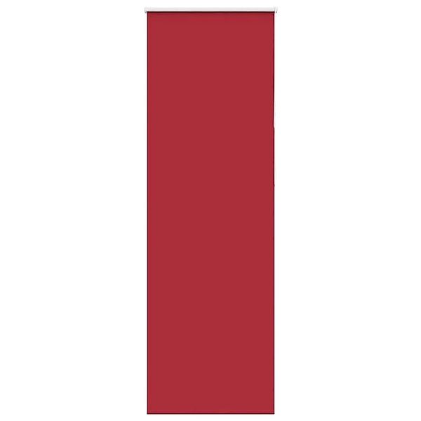 vidaXL Verdunkelungsrollo Rot 80x230 cm Stoffbreite 75,7 cm Polyester 40118 günstig online kaufen