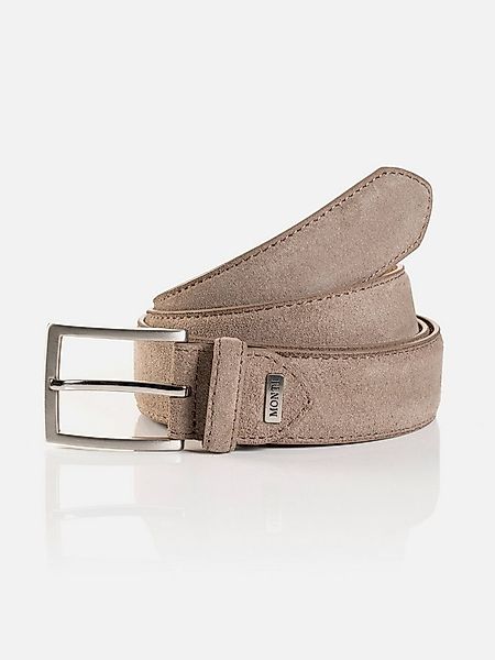 MONTI Ledergürtel MONTREAL Veloursleder - Eindornschließe - kürzbar - 35mm günstig online kaufen