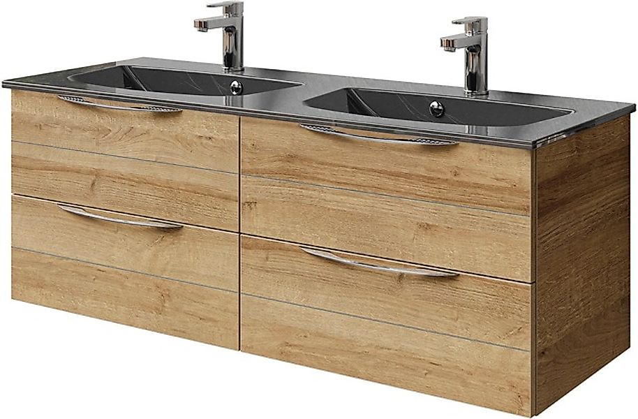 Saphir Waschtisch »Serie 6025 Mineralmarmor-Waschtisch mit Unterschrank, 13 günstig online kaufen