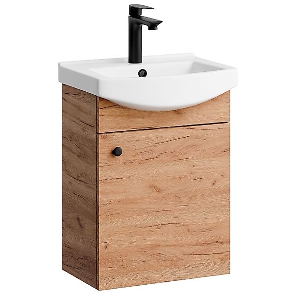 Planetmöbel Waschtisch Waschtischunterschrank 45 cm (Gold günstig online kaufen