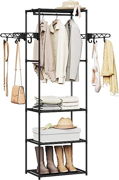 Woltu Kleiderständer, Garderobe offen, mit Kleiderstange günstig online kaufen