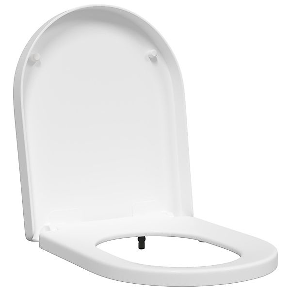 vidaXL WC-Sitz Toilettensitz Weiß 48 x günstig online kaufen