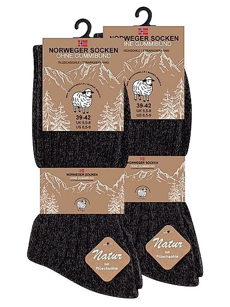Cotton Prime® Norwegersocken warme Wintersocken (6-Paar) mit Wollanteil günstig online kaufen