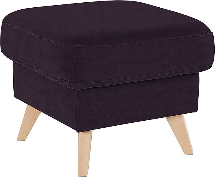 exxpo - sofa fashion Hocker »Nappa mit praktischem Staufach unter der Sitzf günstig online kaufen