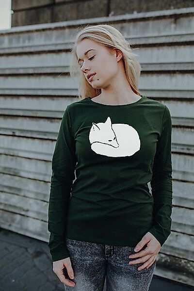Fuchs Ladies Longsleeve T-shirt Aus Bio-baumwolle günstig online kaufen