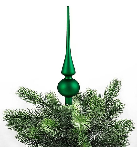 JACK Christbaumspitze Christbaumspitze Echt Glas 26 x 6 cm Matt Glanz Weihn günstig online kaufen