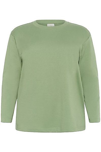 KAFFE Curve Fleecepullover Sweatshirt KCzelia plus günstig online kaufen