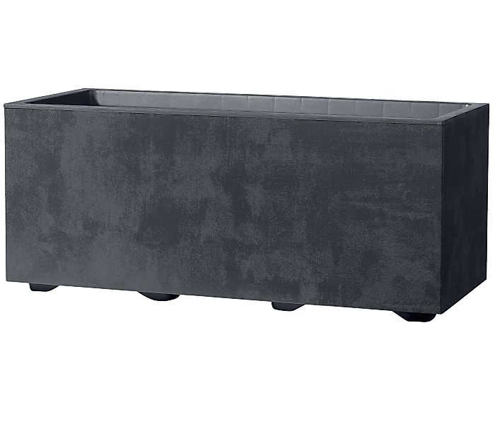 Deroma Blumenkasten Pflanzkübel Millenium, eckiger Blumenkasten, günstig online kaufen