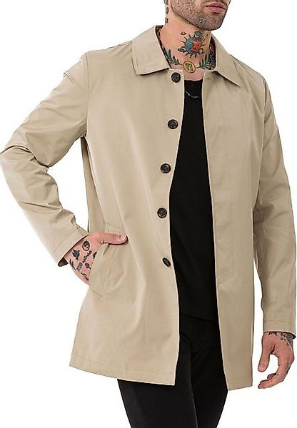RedBridge Kurzmantel Red Bridge Herren Mantel Trenchcoat Jacke Premium Qual günstig online kaufen