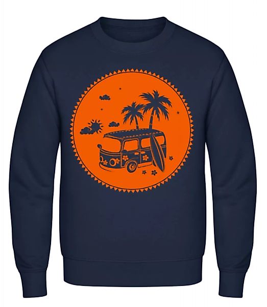 Holiday Icon Orange · Männer Pullover günstig online kaufen
