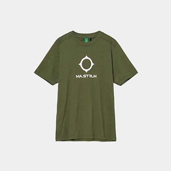 Ma.strum  T-Shirt Beam logo tee - bronze green günstig online kaufen
