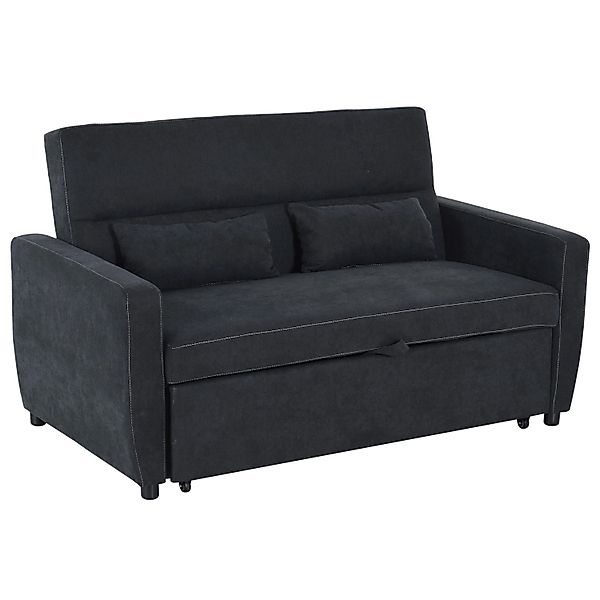 HOMCOM Schlafsofa Bettsofa, Sofa mit Schlaffunktion, Sofagarnitur, Verstell günstig online kaufen