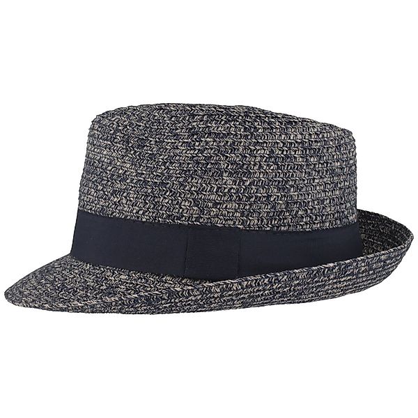 Breiter Strohhut knautschbarer Trilby aus Baumwollmix günstig online kaufen