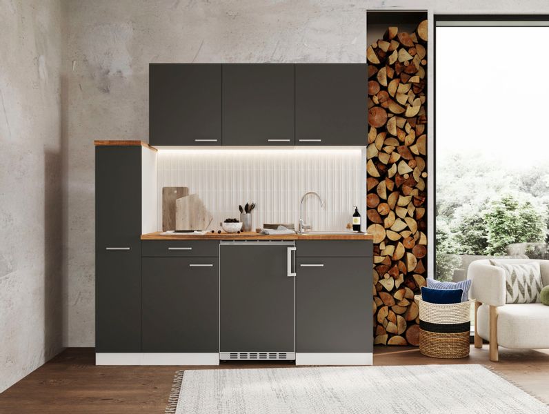 RESPEKTA Küche Luis, mit Duo Kochfeld, günstig online kaufen