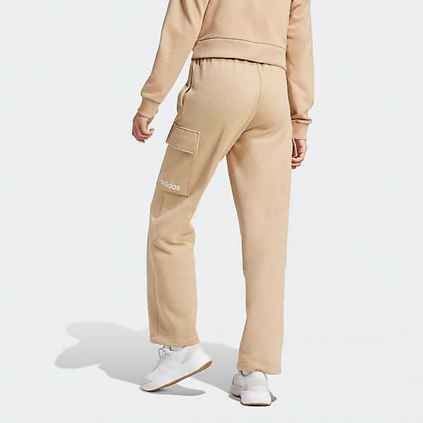 adidas Sportswear Sporthose "ESSENTIALS LINEAR" Cargohose mit flauschiger I günstig online kaufen