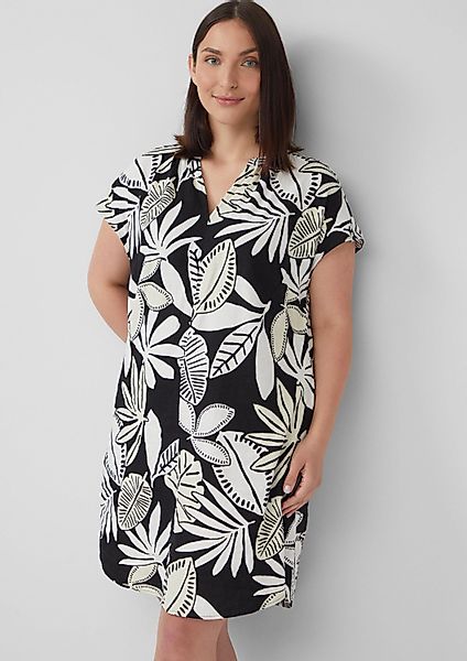 s.Oliver Minikleid Kleid Blusenkleid aus Leinenmix günstig online kaufen