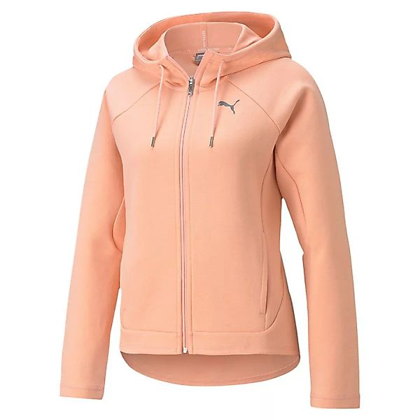 Puma Evostripe Sweatshirt Mit Reißverschluss S Apricot Blush günstig online kaufen