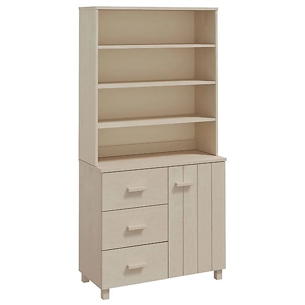 vidaXL Highboard HAMAR Massivholz Kiefer Honigbraun 3100922 günstig online kaufen