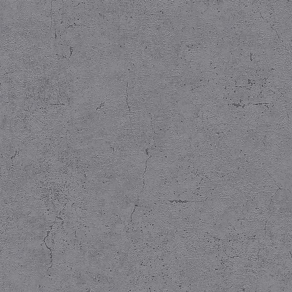 PROFHOME 369115-GU Ton-in-Ton Tapete Uni glitzernd Grau 0,53 m x 10,05 m 5, günstig online kaufen