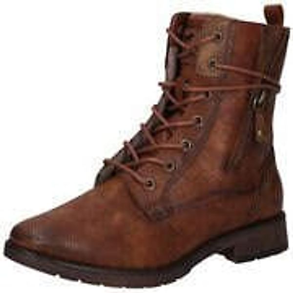 Mustang Schnürstiefelette Damen braun günstig online kaufen