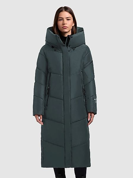 khujo Steppmantel "PULSET MATT" große Kapuze, Reißverschlusstaschen günstig online kaufen