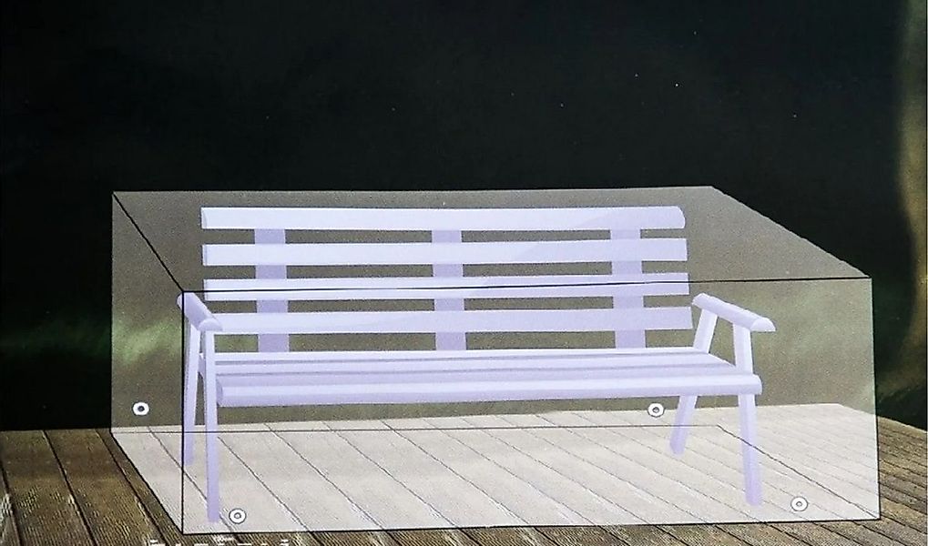 BURI Schutzplane Abdeckhaube anthrazit für 2-Sitzer Bank Möbelabdeckung Sch günstig online kaufen