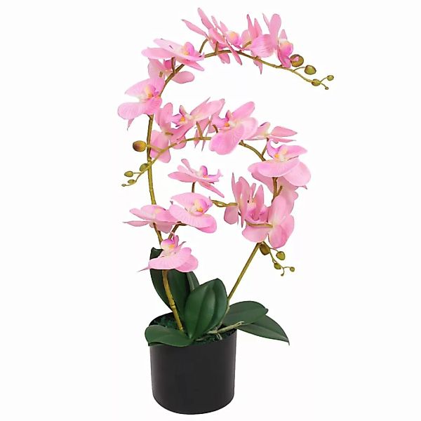 Künstliche Orchidee Mit Topf 65 Cm Rosa günstig online kaufen