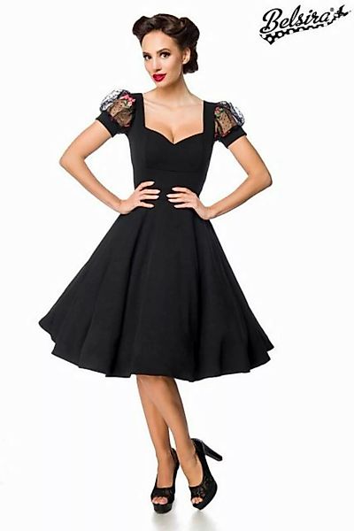 BELSIRA Trachtenkleid Belsira - Kleid mit Puffärmeln - (2XL,3XL,4XL,L,M,S) günstig online kaufen