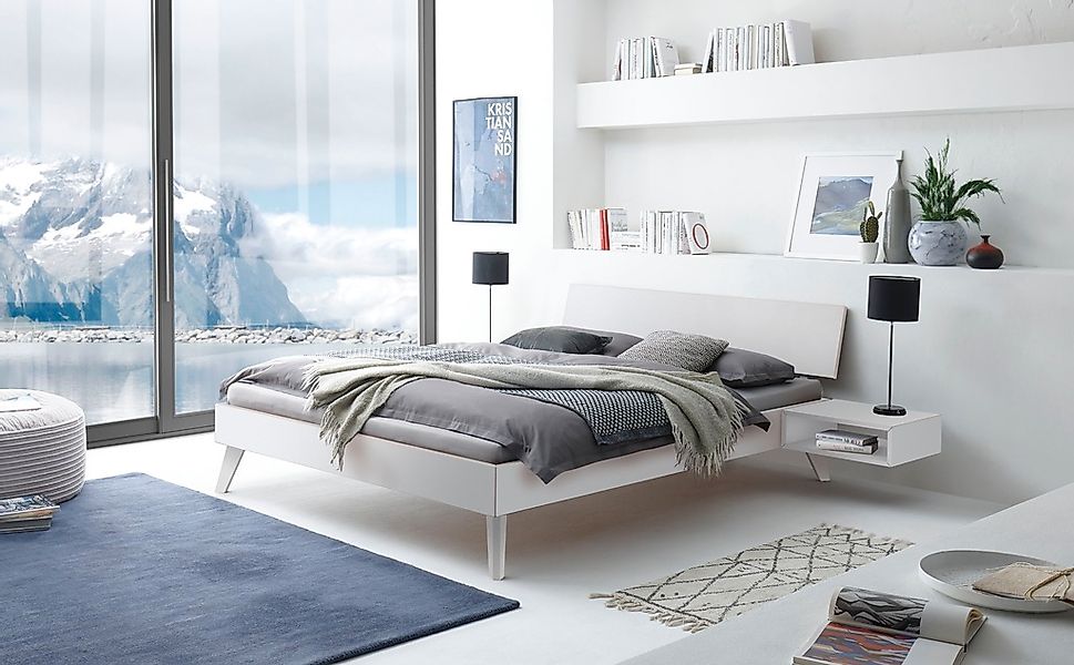 HASENA Massivholzbett  Ancona ¦ holzfarben ¦ Maße (cm): B: 186 H: 74 Betten günstig online kaufen