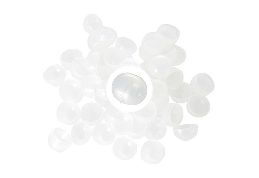 what the shop Spielzeugtruhe Kapseln K11 Leer Transparent – 25 oder 100 Stü günstig online kaufen