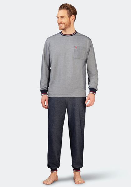 Hajo 5-Pocket-Hose Schlafanzug mit Bündchen, Klima günstig online kaufen