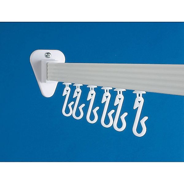 Euroshowers GmbH Duschvorhangstange Duschvorhangstange, Weiß, Duschvorhangh günstig online kaufen