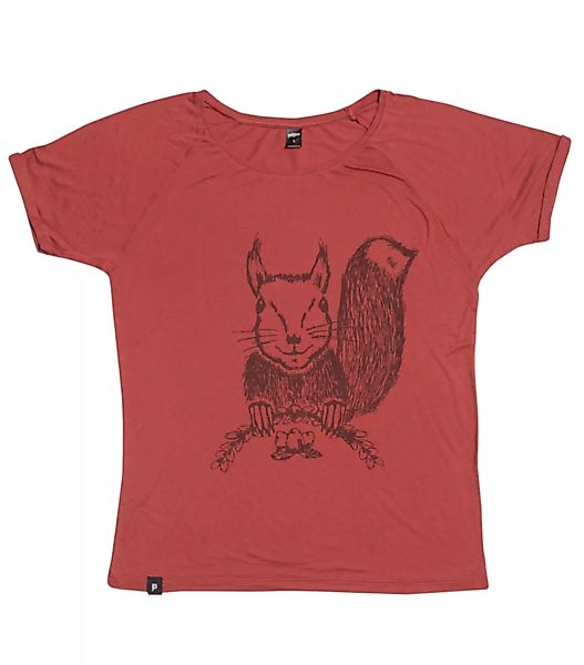 Ella Eichhorn - Fair Gehandeltes Modal Rolled Sleeve Frauen T-shirt - Marsa günstig online kaufen
