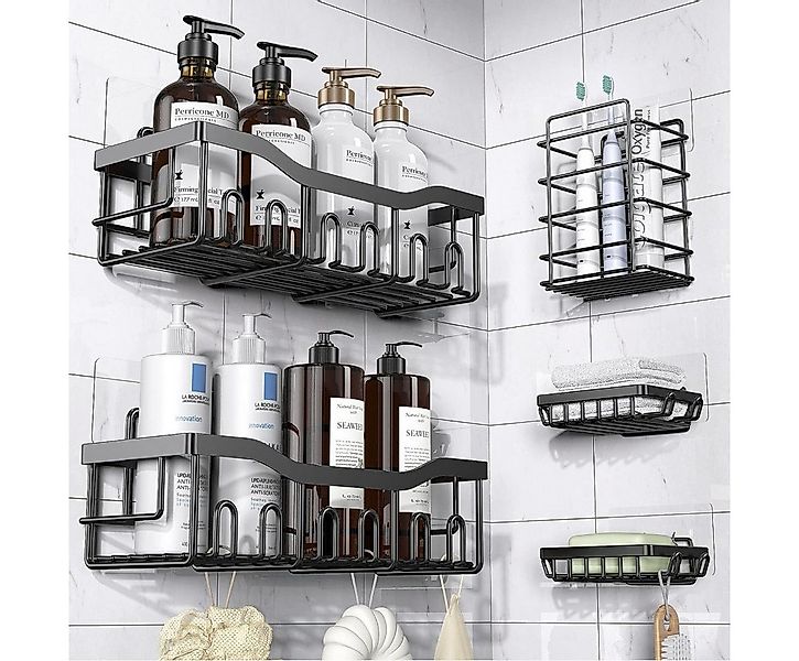 ibettertec Duschregal Duschablage ohne Bohren Badezimmer Organizer,Badregal günstig online kaufen