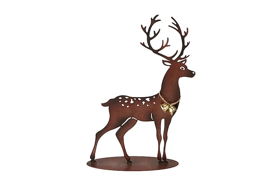 BOLTZE GRUPPE GmbH Dekofigur Boltze 2069504 Dekofigur Marlow Hirsch Eisen b günstig online kaufen