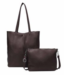ITALYSHOP24 Schultertasche SET 2in1 Damen Tasche günstig online kaufen