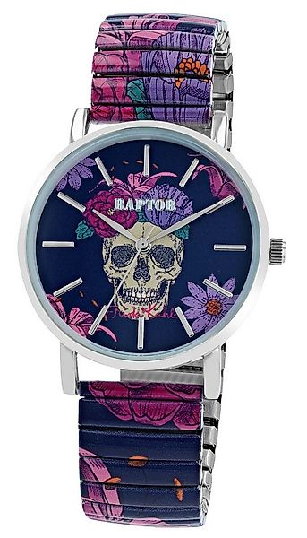 Raptor Quarzuhr Frida Kahlo Edition mit Edelstahlzugband günstig online kaufen