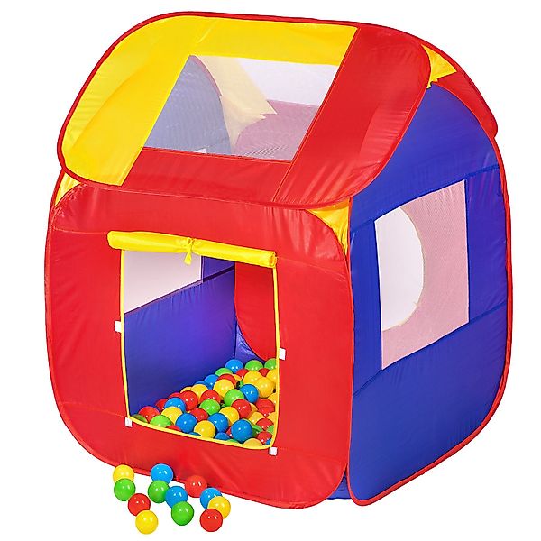 tectake Spielzelt Kinderzelt mit 200 Bällen günstig online kaufen
