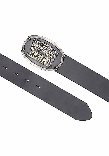 Levis Ledergürtel "Billy Plaque Belt" mit markanter Koppelschließe günstig online kaufen