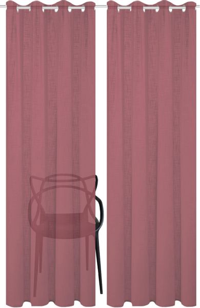 Home Basics Vorhang 800530 Ösen Fertigschal günstig online kaufen