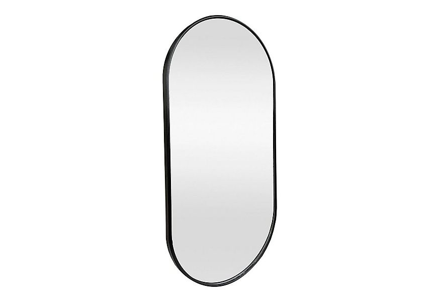 en.casa Wandspiegel, »Picciano« Spiegel mit Aluminiumrahmen oval 30x60 cm S günstig online kaufen