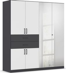 rauch Drehtürenschrank "Maika" mit Spiegel, 2 Schubladen, in verschiedenen günstig online kaufen