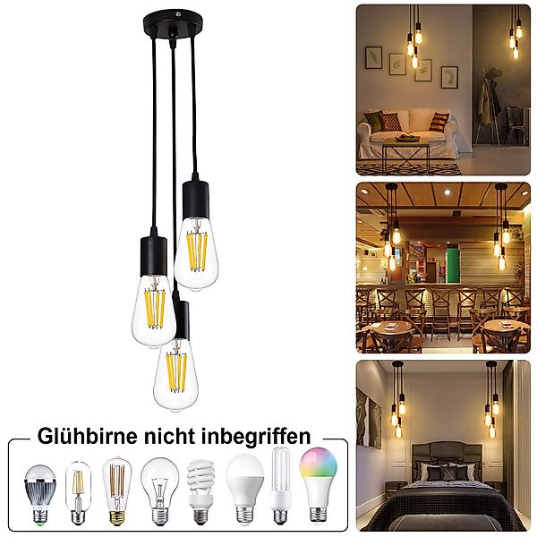 MUPOO LED Außen-Deckenleuchte Hängelampe LED Pendelleuchte günstig online kaufen