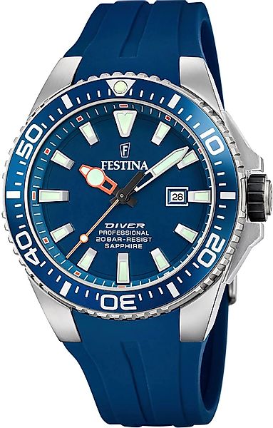 Festina Taucheruhr F20664/1 – Blau, Silikonband, günstig online kaufen