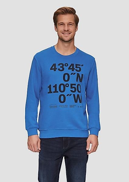 s.Oliver Sweatshirt mit Frontprint günstig online kaufen