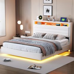 HAUSS SPOLE Polsterbett 140x200cm mit USB-Steckdose günstig online kaufen