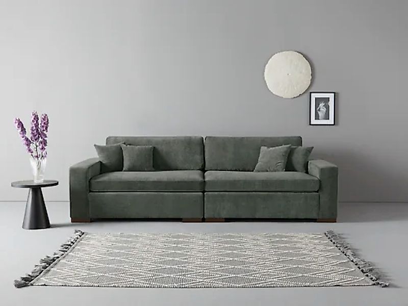 Home affaire 2-Sitzer »Skara XXL«, Lounge-Sofa XXL mit Federkern-Polsterung günstig online kaufen